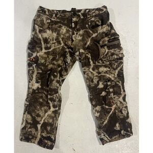 First Lite Obsidian Merino Wool Cipher Pants Hunting Camo Men's Size Large *Read